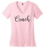 Volleyball Coach V-Neck Shirt