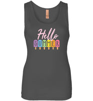 Hello Summer Popsicle Tank Top