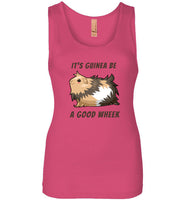It's Guinea Be a Good Wheek Guinea Pig Tank Top for Women and Teens