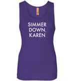 Simmer Down, Karen Tank Top for Women