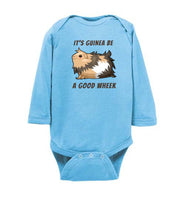 It's Guinea Be a Good Wheek Guinea Pig Long Sleeve Body Suit for Babies
