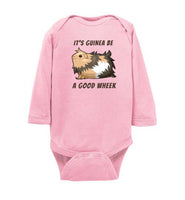 It's Guinea Be a Good Wheek Guinea Pig Long Sleeve Body Suit for Babies