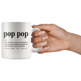 Pop Pop Definition Mug