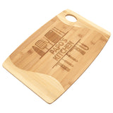 Papo's Kitchen Bamboo Cutting Board