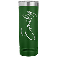 Personalized 22 oz Skinny Tumbler