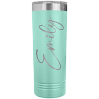 Personalized 22 oz Skinny Tumbler