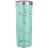Personalized 22 oz Skinny Tumbler