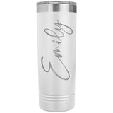 Personalized 22 oz Skinny Tumbler