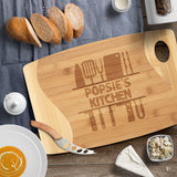 Popsie's Kitchen Bamboo Cutting Board