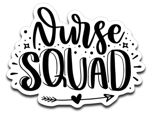 Nurse Squad Vinyl Decal Sticker