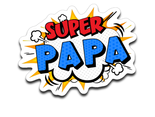 Super Papa Decal