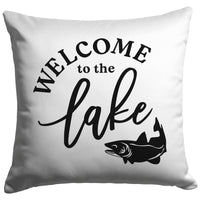 Welcome to the Lake Pillow