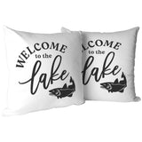 Welcome to the Lake Pillow