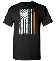Hooligan Irish American Flag Shirt for Men