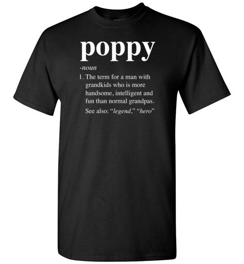 Poppy Definition Shirt for Men Grandpa