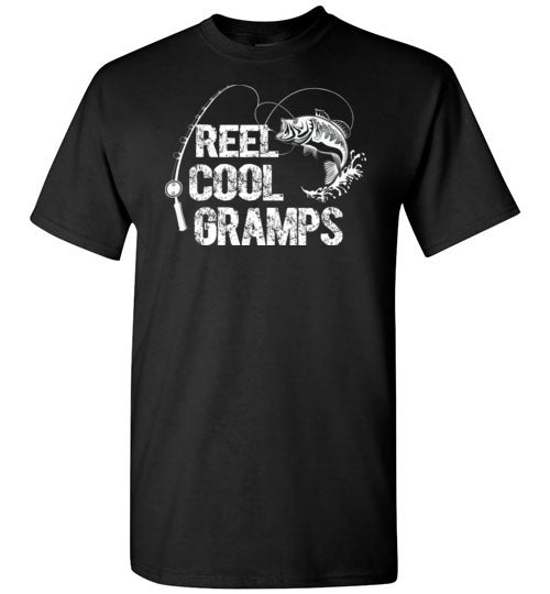 Reel Cool Gramps Fishing Shirt for Men Gift for Fisherman Grandpa