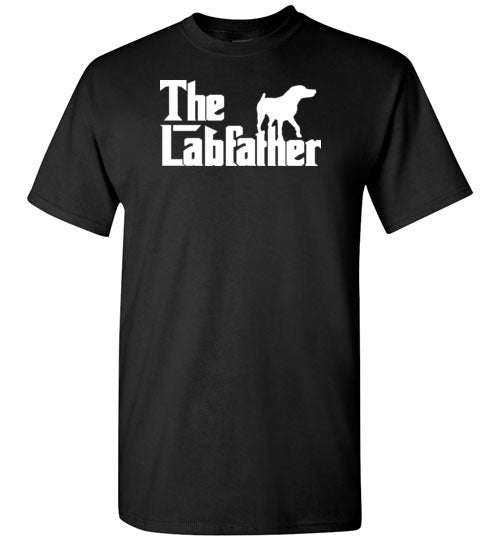The Labfather Funny Labrador Retriever Dad Dog Lover Shirt for Men