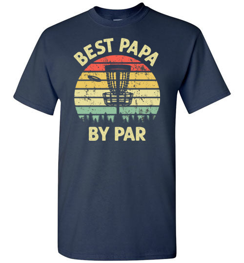 Best Papa By Par Disc Golf Shirt for Men