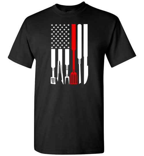 Grilling Tools American Flag Shirt