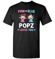 Pink or Blue Popz Loves You Shirt
