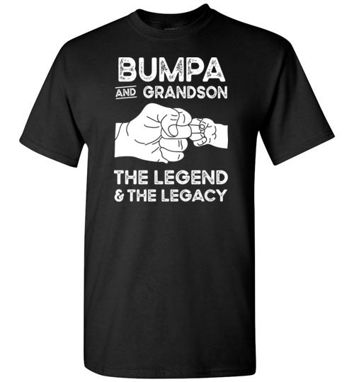 Bumpa and Grandson the Legend and the Legacy Shirt for Men