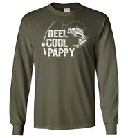 Reel Cool Pappy Long Sleeve Fishing Shirt for Men Grandpa Fishermen