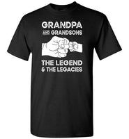 Grandpa and Grandsons the Legend and the Legacies Shirt