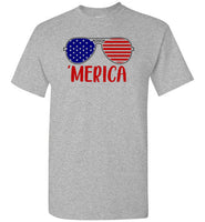Merica Fourth of July Shirt for Men
