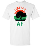 Italian AF Stallion Red Green White Shirt for Men