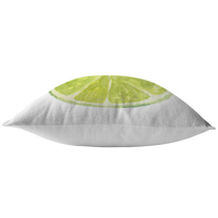 Lime Slice Throw Pillow or Cusion Cover