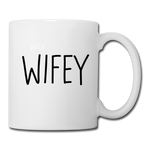 Wifey Coffee Mug for Women - white