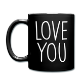 Love You Mug - black