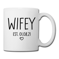 wifey est 01-08-21 - white