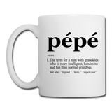 Pépé Definition Coffee/Tea Mug - white