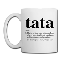 Tata Grandpa Definition Coffee/Tea Mug - white
