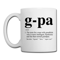G-Pa Grandpa Definition Coffee/Tea Mug - white
