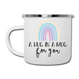 A Hug in a Mug Camping Mug - white