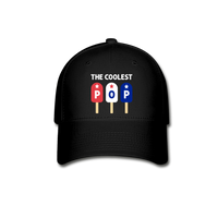 The Coolest Pop Patriotic Popsicle Baseball Cap - black