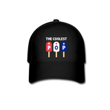The Coolest Pop Patriotic Popsicle Baseball Cap - black