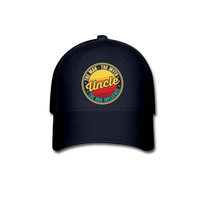 Uncle the Man the Myth the Bad Influence Baseball Cap - navy