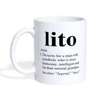 Lito Definition Coffee/Tea Mug - white