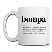 Bompa Definition Coffee/Tea Mug - white