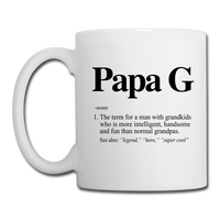 Papa G Coffee/Tea Mug - white