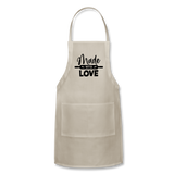 Made with Love Adjustable Apron - natural