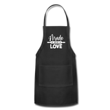Made with Love Adjustable Apron - black