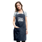 Queen of the Kitchen Adjustable Apron - navy
