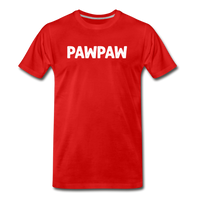 Pawpaw Men's Premium T-Shirt - red