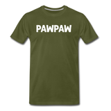 Pawpaw Men's Premium T-Shirt - olive green