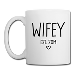 Wifey Est 2019 Coffee/Tea Mug - white