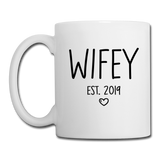 Wifey Est 2019 Coffee/Tea Mug - white